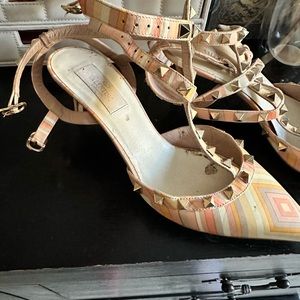 Valentino RockStud kitten heels